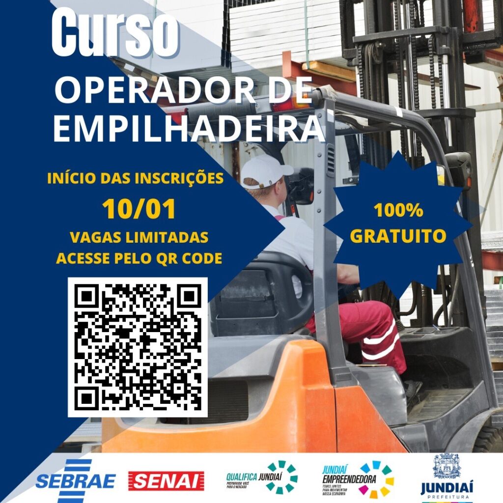 curso operador empilhadeira